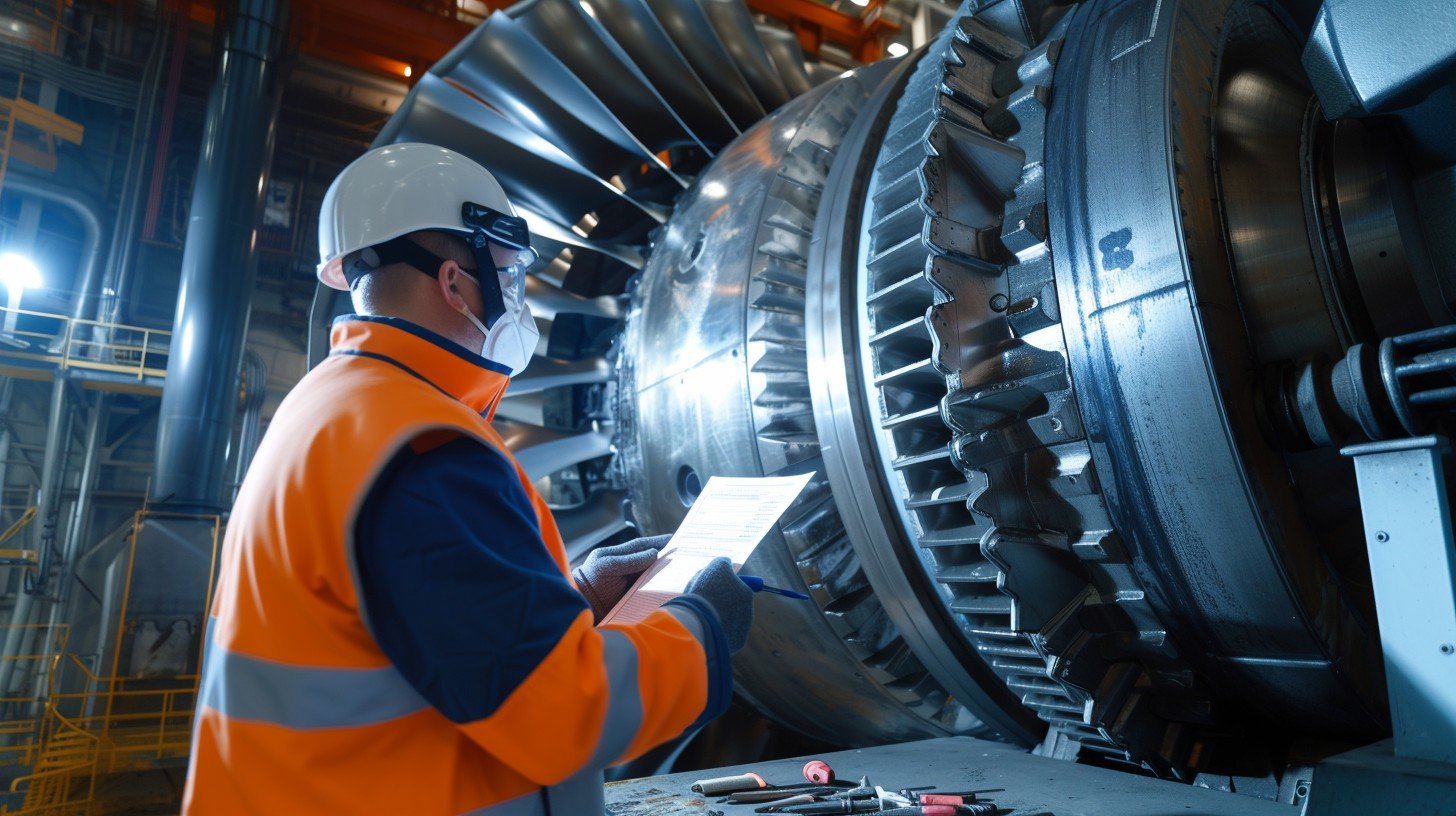 StockCake Engineer Inspecting Turbine 1750589770
