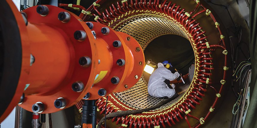 generator-stator-winding