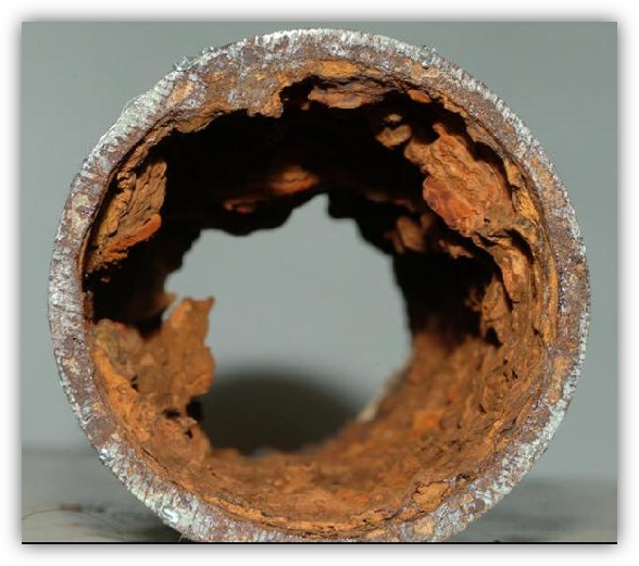 Corrosion Eats Away Metal Itself