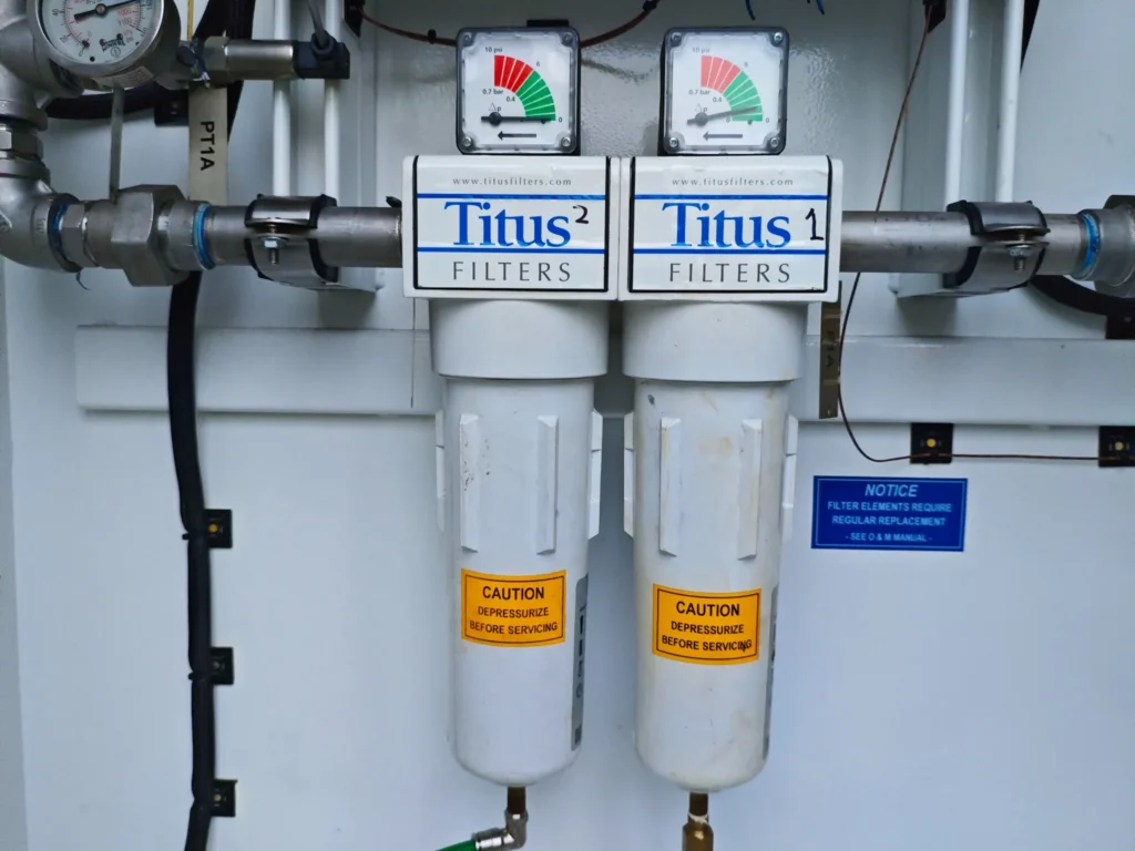 Pre-Filters Before Nitrogen Separation Membrane