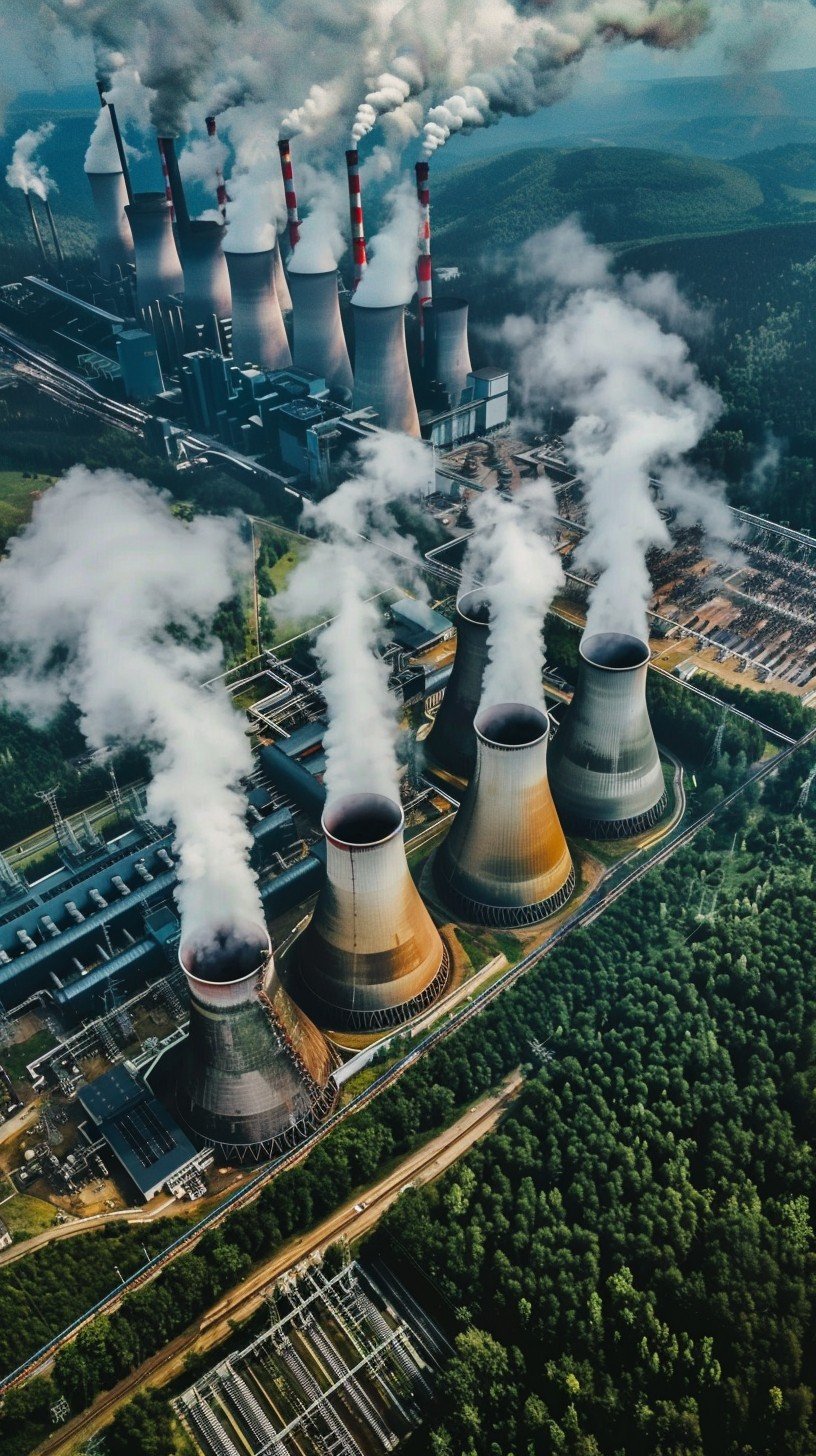 Cooling-towers-in-power-facilities